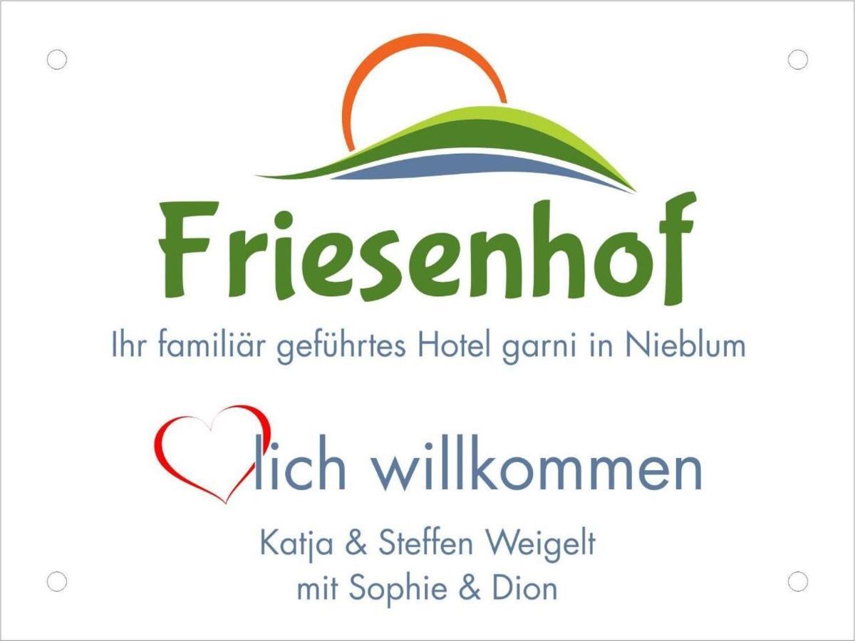 Friesenhof Nieblum - Hotel Garni Exterior foto